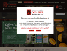 Tablet Screenshot of combierboutique.fr